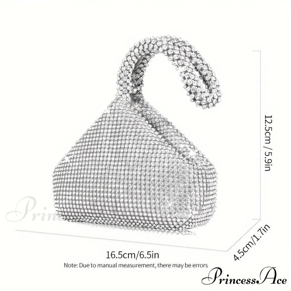 Small Sparkling Rhinette Night Wristlet