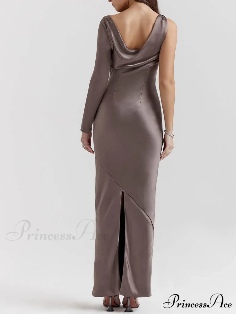 Smoke One Stylish Sleeve Maxi Dress