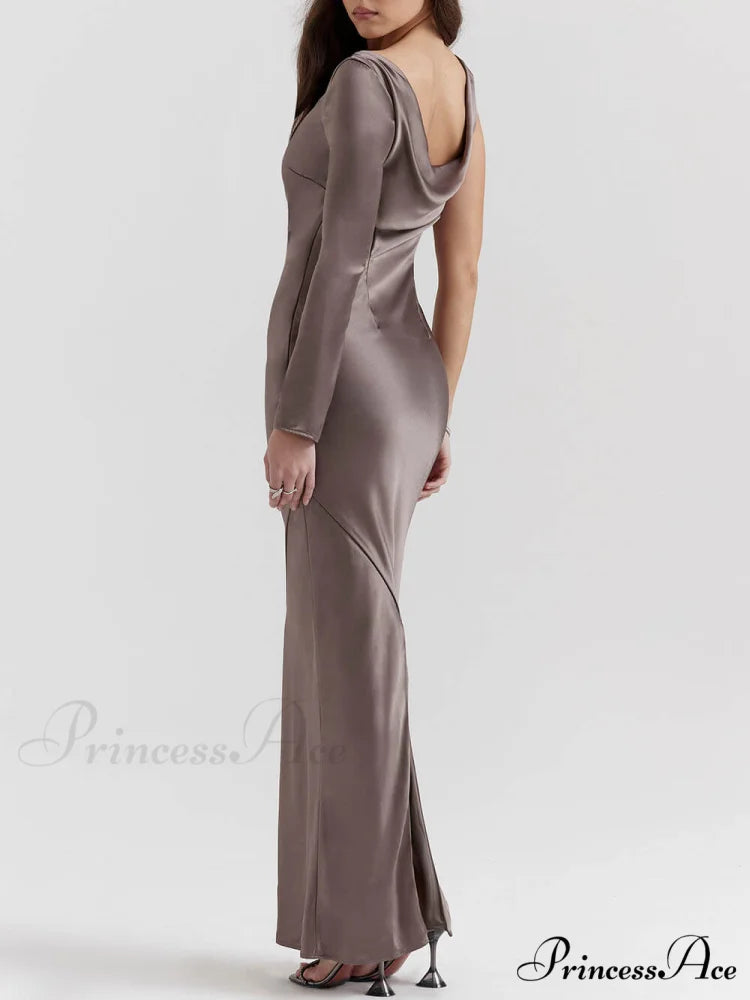 Smoke One Stylish Sleeve Maxi Dress