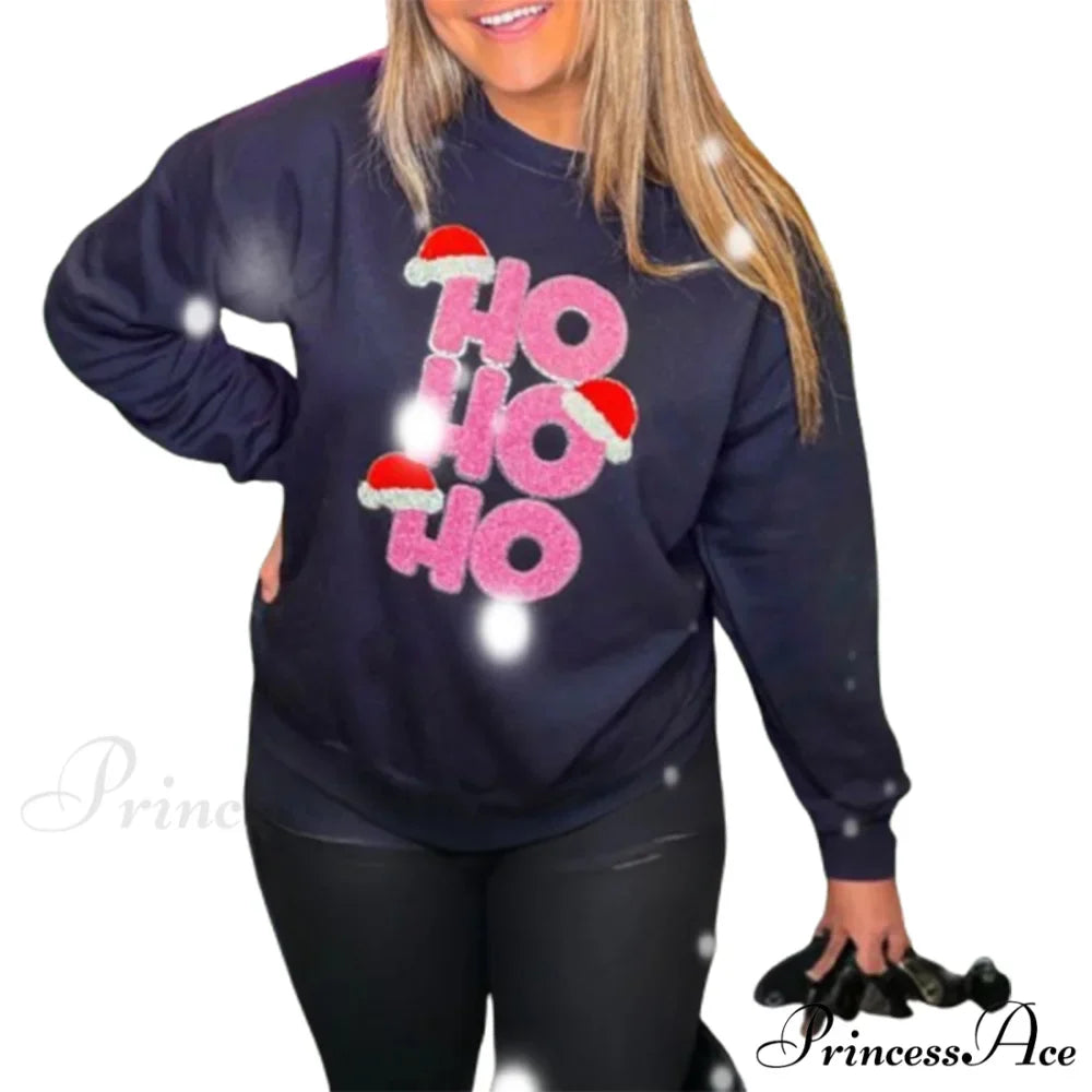 Snowflake Embroidered Christmas Hoodie