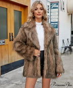 Soft Folded Collar Extended Sleeve Jacket