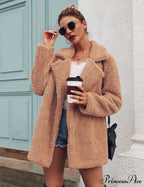 Soft Fur Fashion Plush Coat