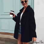 Soft Fur Fashion Plush Coat