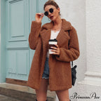 Soft Fur Fashion Plush Coat