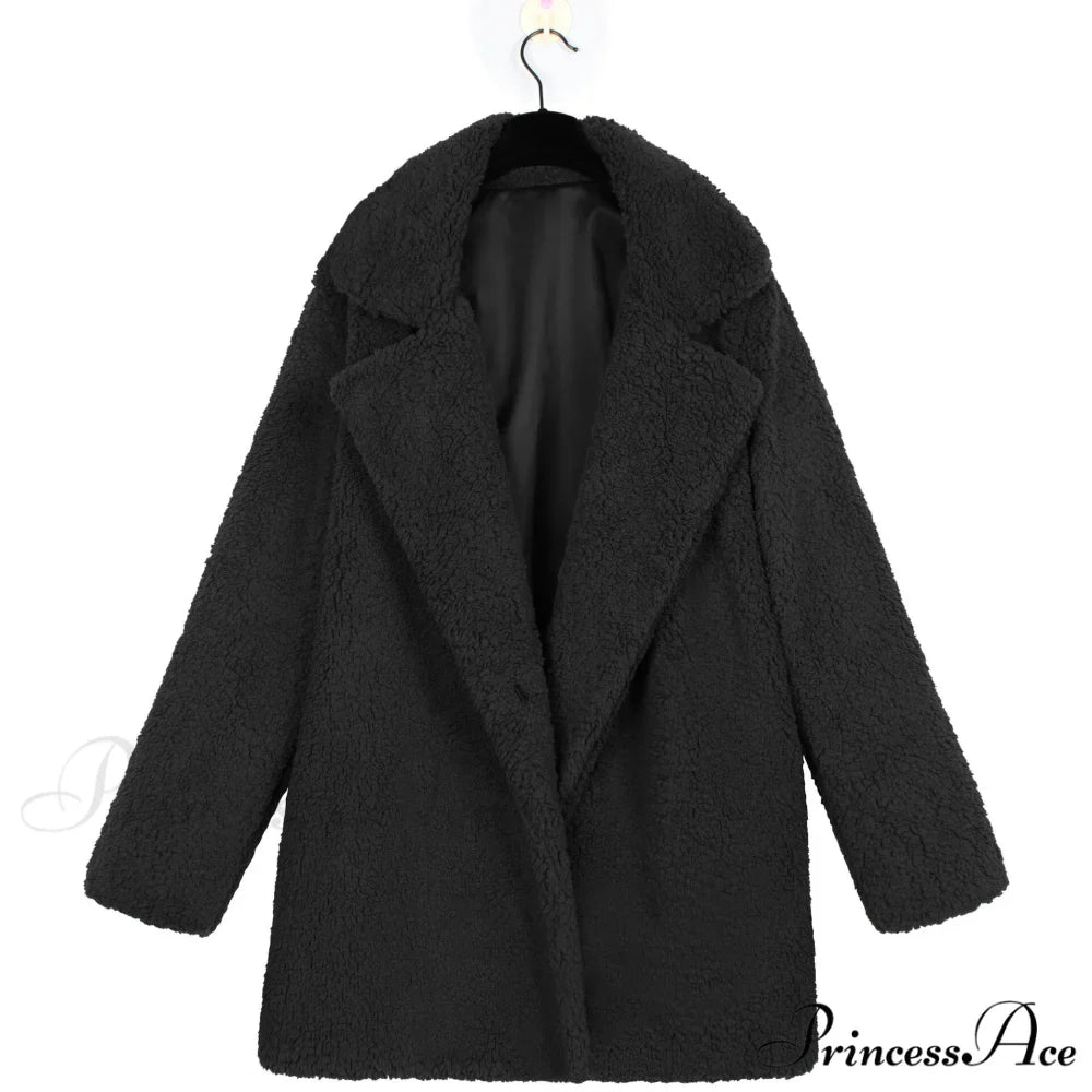 Soft Fur Fashion Plush Coat
