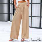 Soft Linen Relaxed Informal Pocket Trousers