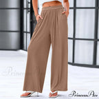 Soft Linen Relaxed Informal Pocket Trousers