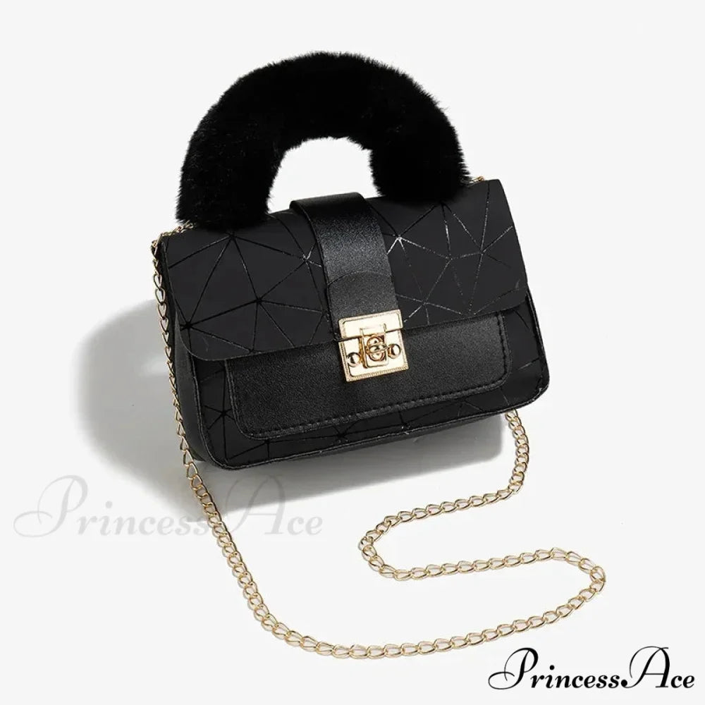 Soft Petite Square Printed Messenger Handbag