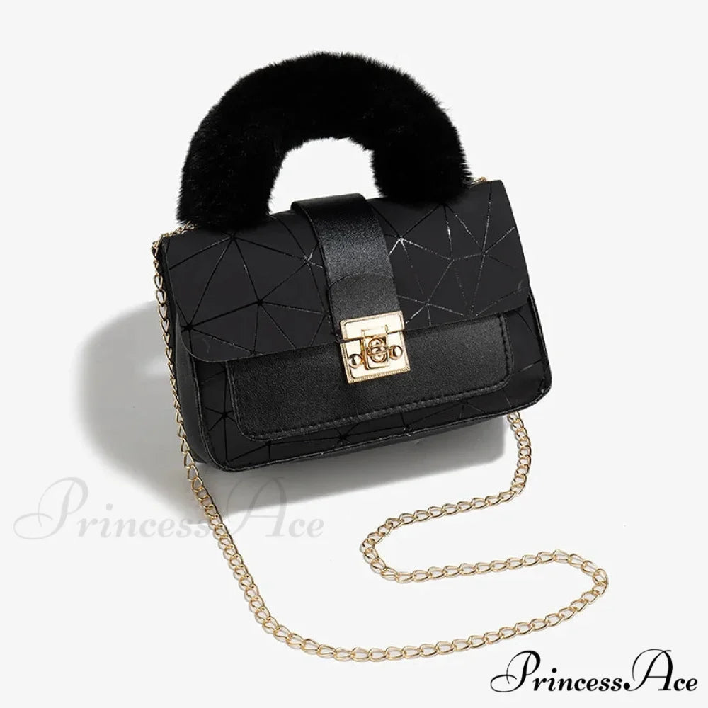 Soft Petite Square Printed Messenger Handbag