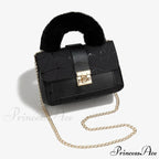 Soft Petite Square Printed Messenger Handbag