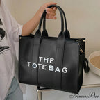 Soft PU Leather Tote Shoulder Handbag