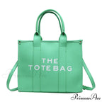 Soft PU Leather Tote Shoulder Handbag