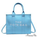 Soft PU Leather Tote Shoulder Handbag