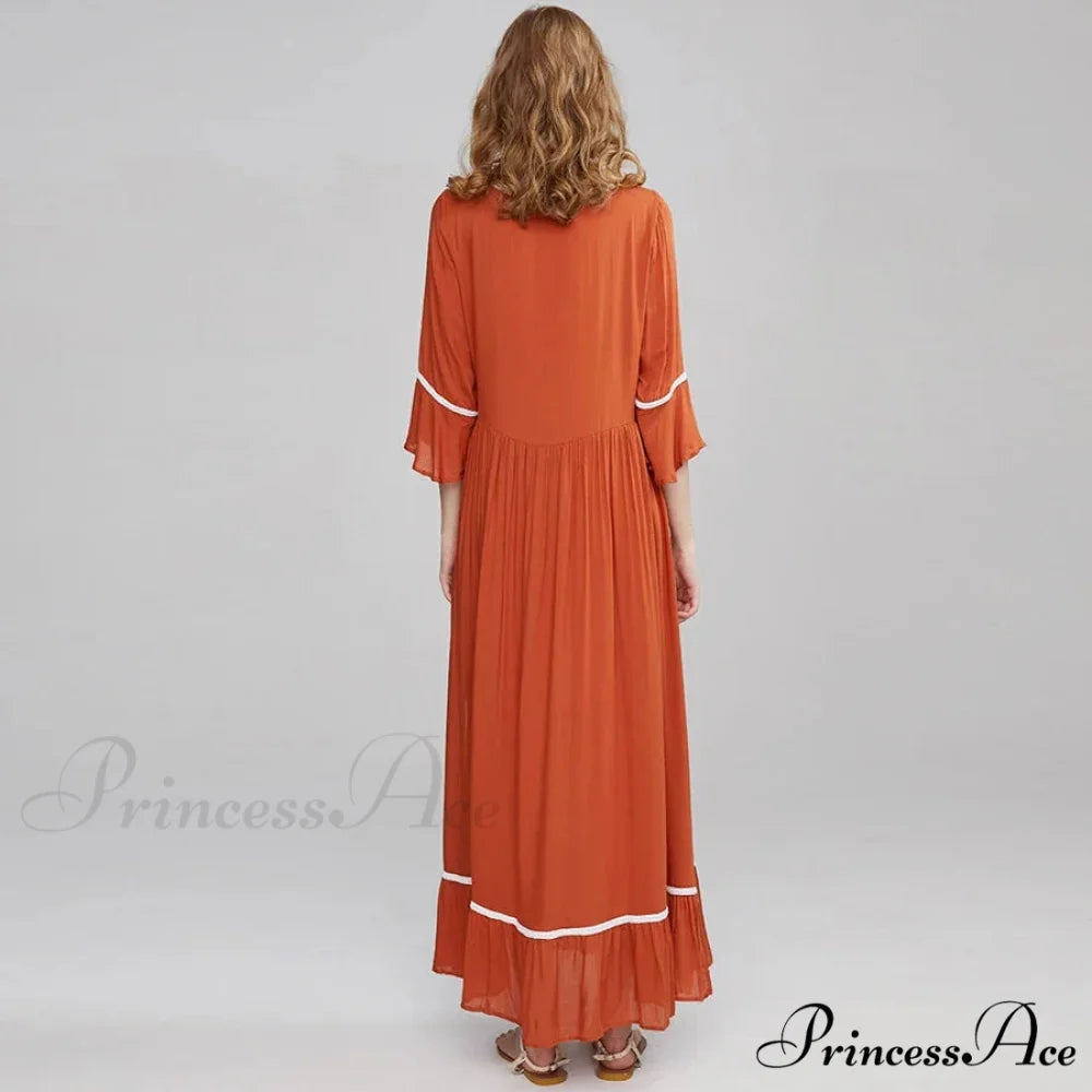 Soft Rayon Bohemian Dress
