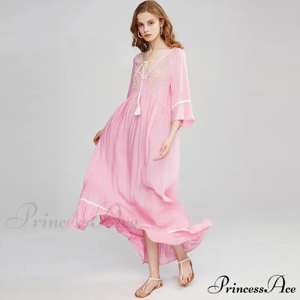 Soft Rayon Bohemian Dress
