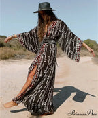 Soft Rayon Kimono Robe Swimsuit Cover-up