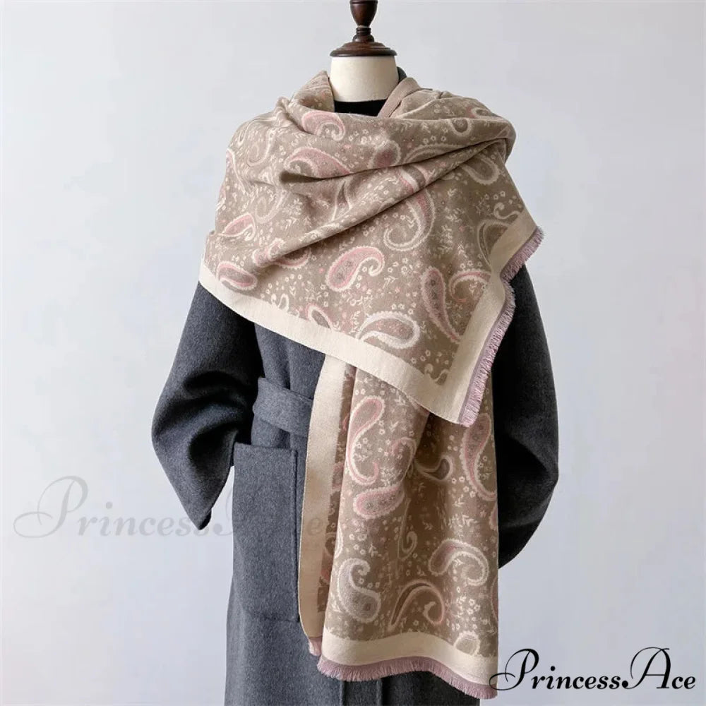 Soft Shawl Wraps Cold Scarf