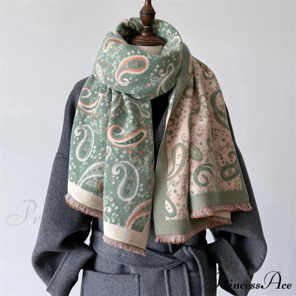 Soft Shawl Wraps Cold Scarf