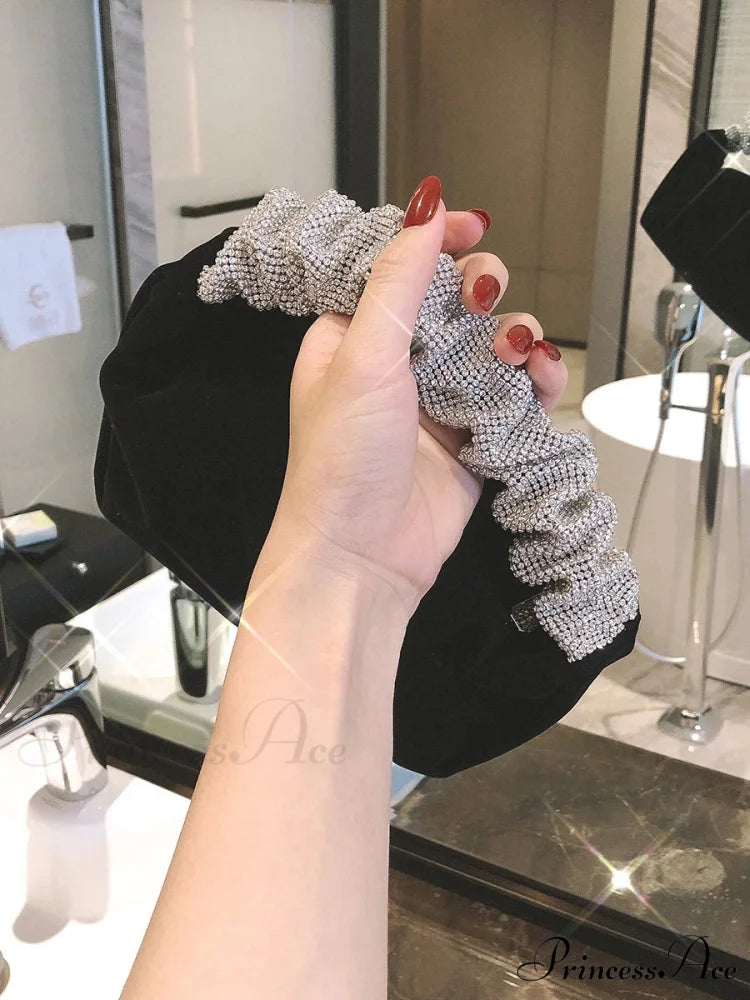 Soft Sparkling Formal Evening Clutch Purse