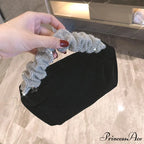 Soft Sparkling Formal Evening Clutch Purse