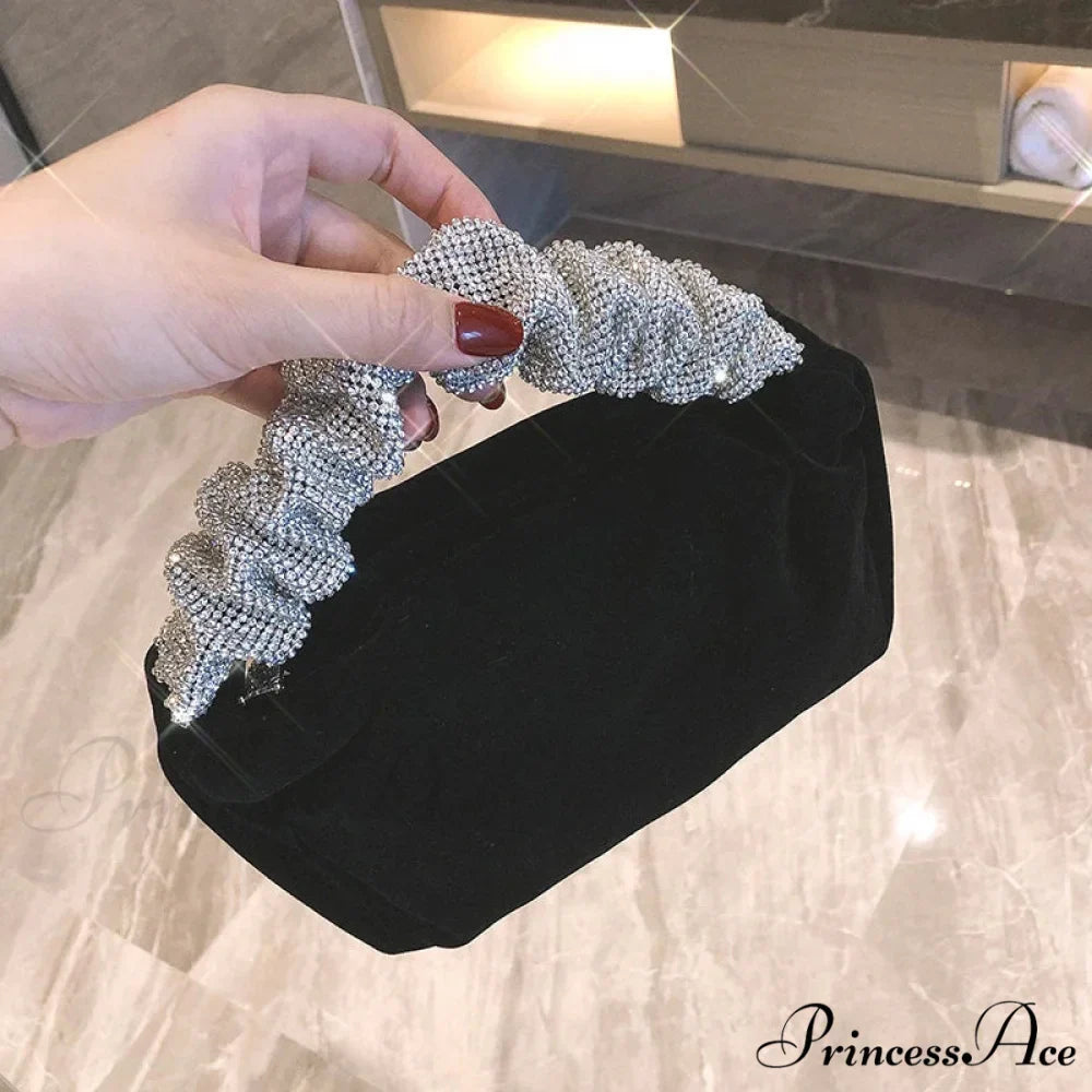 Soft Sparkling Formal Evening Clutch Purse