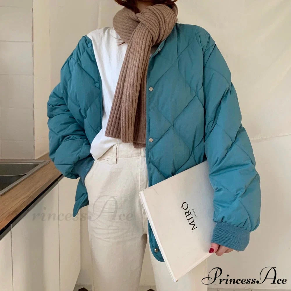 Solid All-Match Simple Fresh Stylish Warm Coat