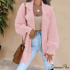Solid Casual Colour Cardigan