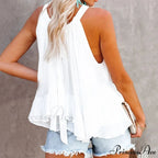 Solid Color Floral Polka Dot Blouses