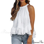 Solid Color Floral Polka Dot Blouses