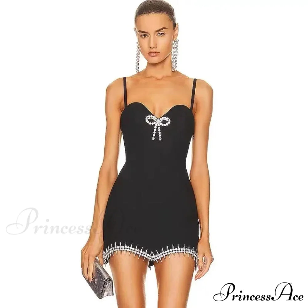 Solid Color Mini Backless Party Dress