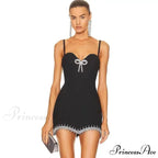 Solid Color Mini Backless Party Dress