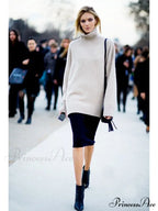 Solid Color Sexy Bodycon Party Bandage Skirt