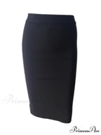 Solid Color Sexy Bodycon Party Bandage Skirt