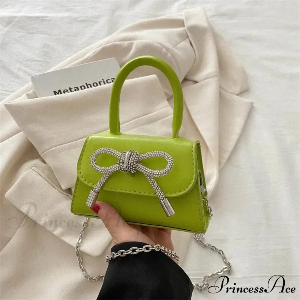 Solid Color Small PU Crossbody