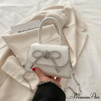 Solid Color Small PU Crossbody