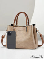 Solid Hue Basic Elderly Women's Crossbody Purse