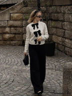 Solid O-neck Button Cardigan