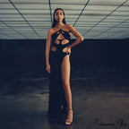 Solid Sexy Irregular Beach Vacation Long Dresses