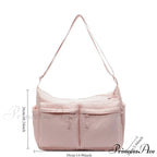 Spacious Capacity Nylon Water-Resistant Labor Crossbody