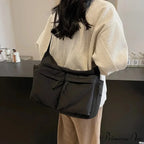 Spacious Capacity Nylon Water-Resistant Labor Crossbody