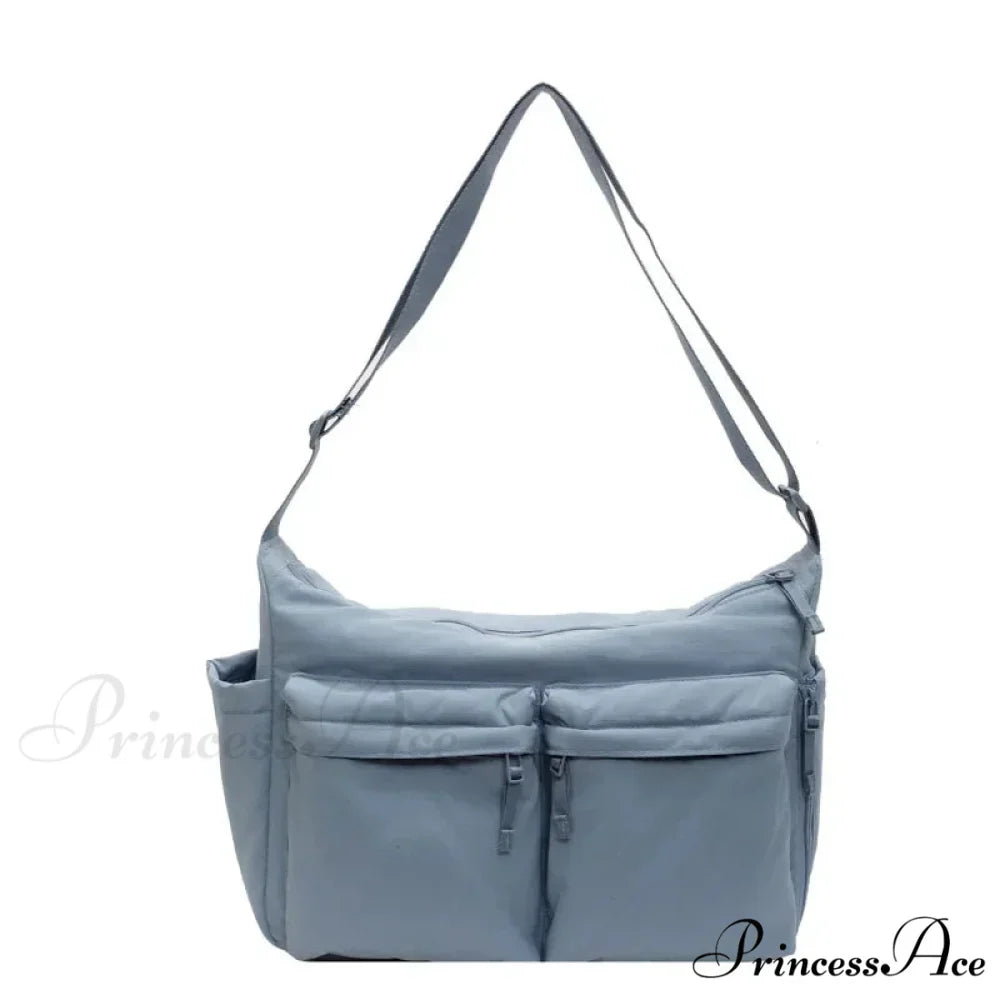 Spacious Capacity Nylon Water-Resistant Labor Crossbody