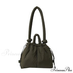 Spacious Capacity Puffer Nylon Tote Purse Designer