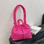 Spacious Capacity Puffer Nylon Tote Purse Designer