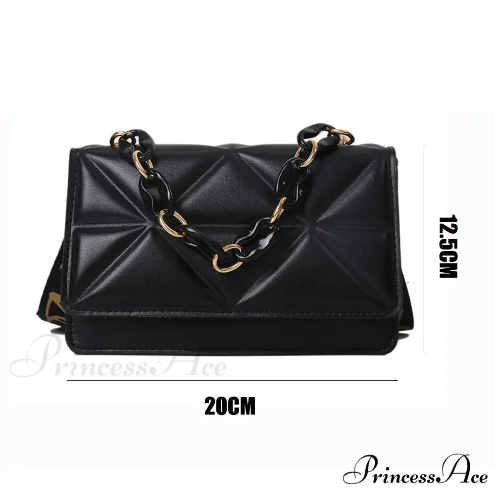 Spacious Capacity Synthetic Leather Informal Crossbody