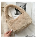 Spacious Capacity Synthetic Leather Shoulder Bag