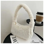 Spacious Capacity Synthetic Leather Shoulder Bag