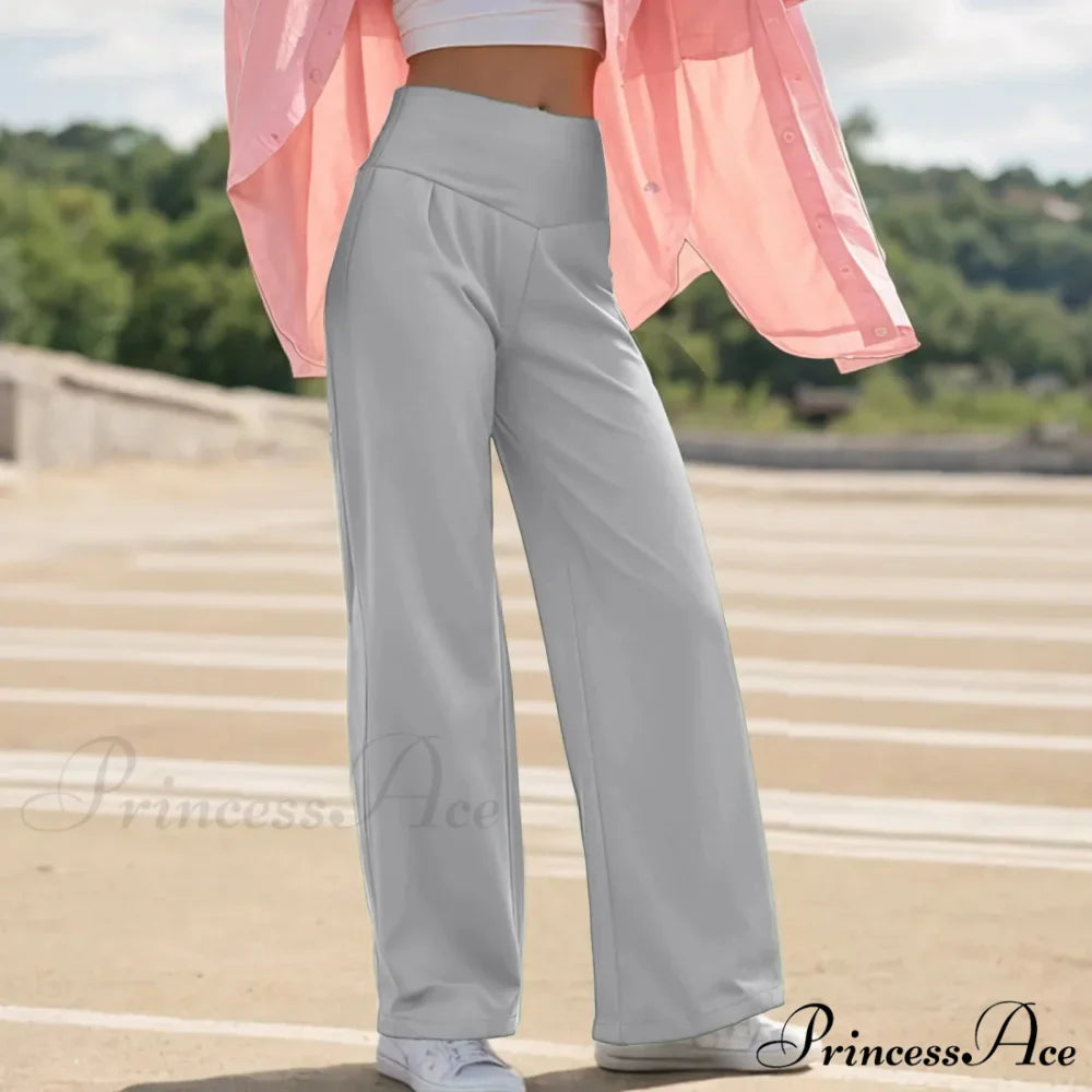 Spacious Leg Yoga Trousers