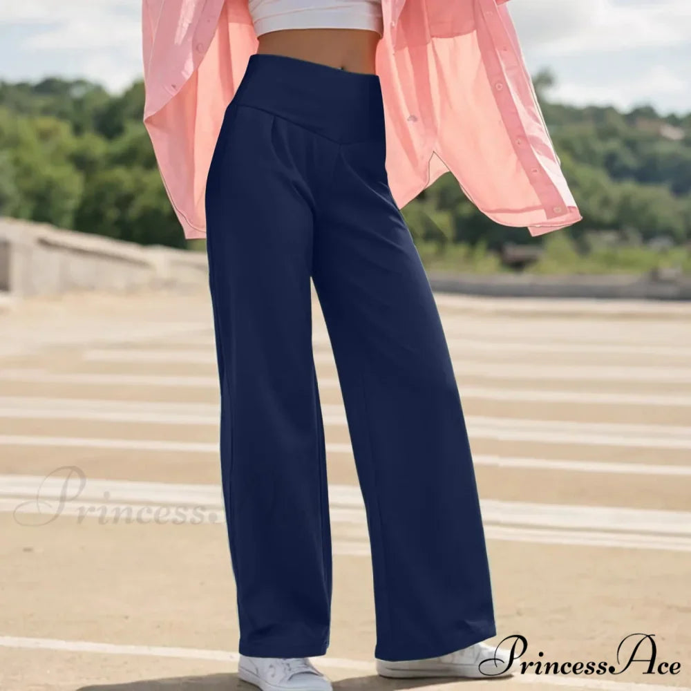 Spacious Leg Yoga Trousers