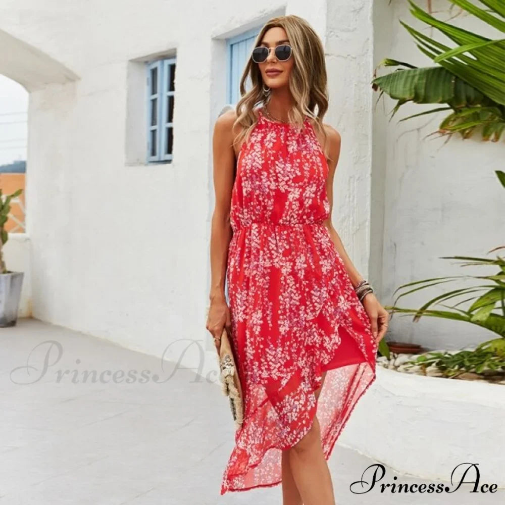 Spaghetti Strap Holiday Dress