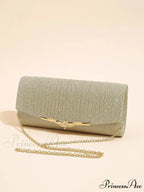 Sparkling Envelope Evening Bag Removable Chain Clutch Bag